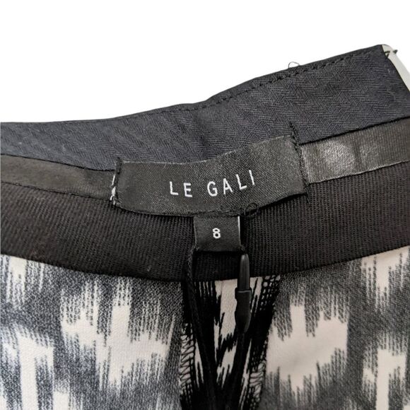 NWT LE GALI Abagail Heart Abstract Cropped Pants 8 - Picture 4 of 7